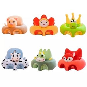Cartoon Animal Baby Seat Sofa Infants Learning Sitting Chair